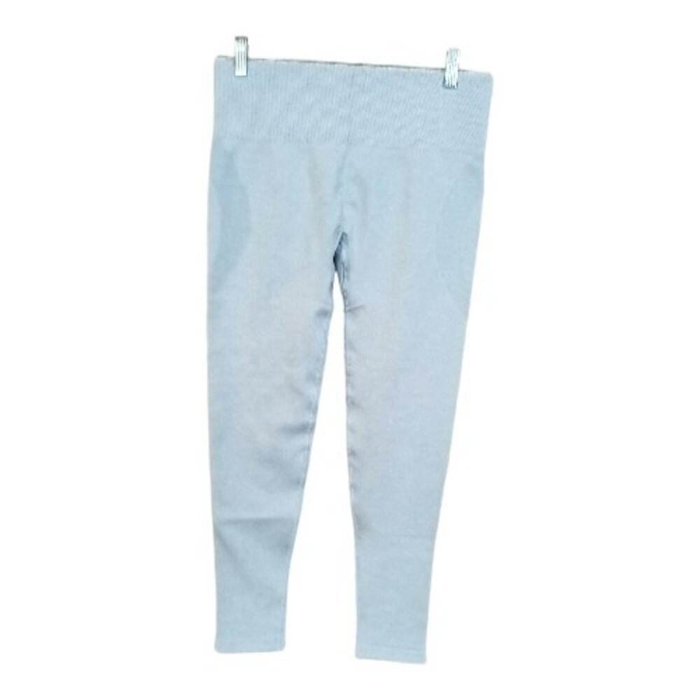 AOXJOX Seamless Leggings Women's Size XL High Waisted Ruched Back Activewear